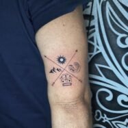 Tatuajes Línea fina ejemplo